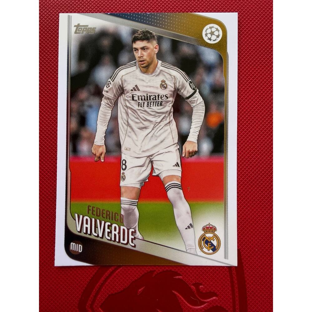 2025-26 Topps UEFA UCC Flagship Federico Valverde